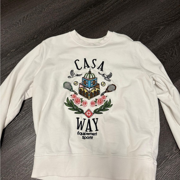 Casa Way White Sweater Cardigan - Picture 3 of 6